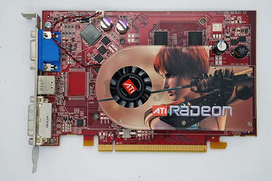 ATI Radeon X1600 Pro 256MB 显示卡（ATI Radeon X1600 Pro芯片）